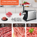 Multi-Functional Stainless Steel Meat Grinder and Sausage Stuffer