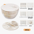 Multifunctional Manual Vegetable Cutter and Drain Basket